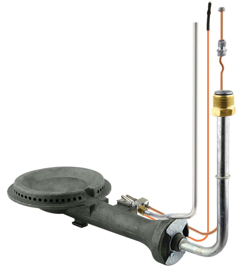 Rheem AS38853FRR Burner/pilot Assembly Ng Piezo Ignitor
