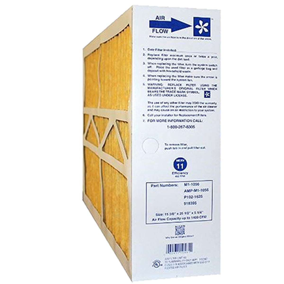 Rheem M1-1056 Media Filter 15X25X5