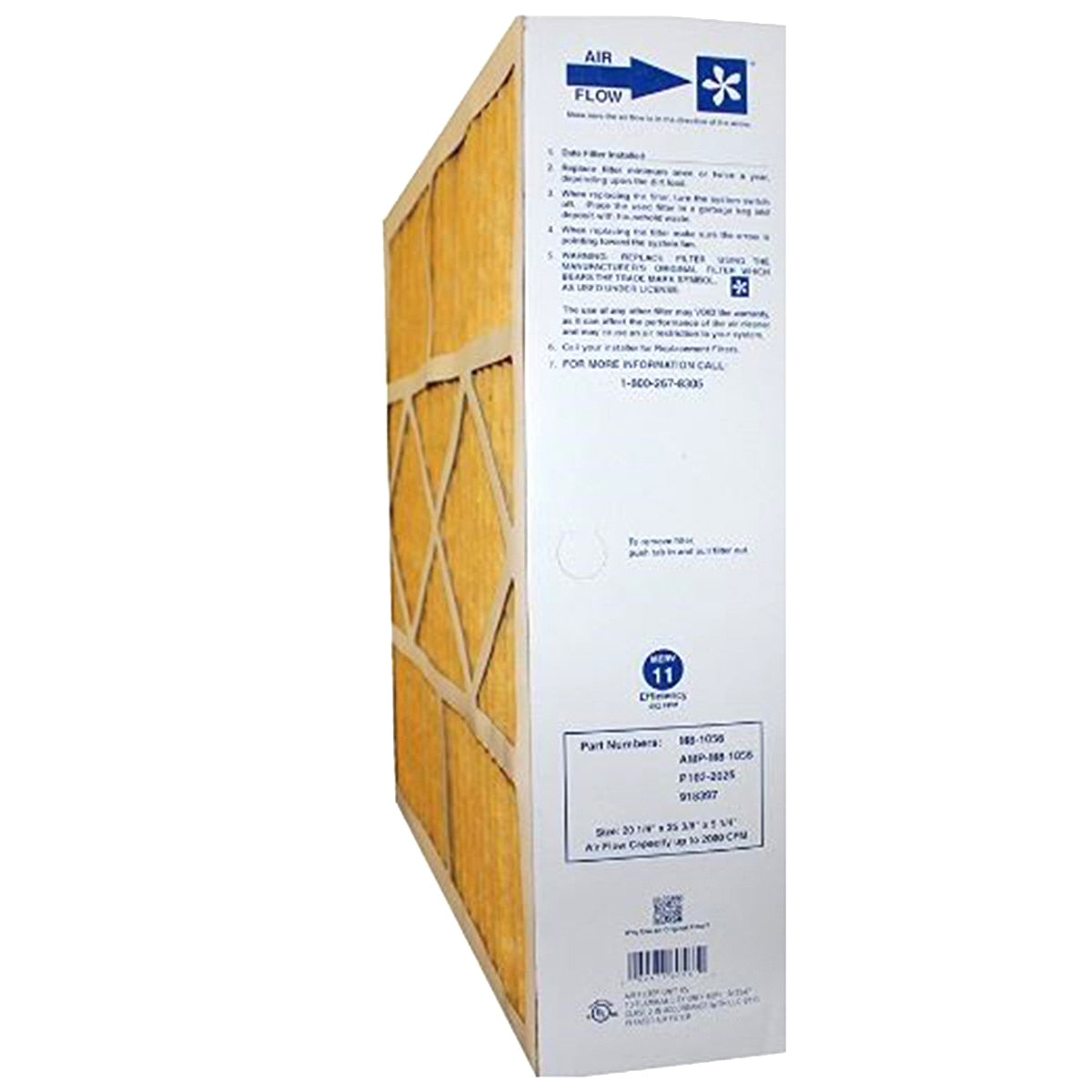 Rheem M8-1056 Media Filter 20X25X5