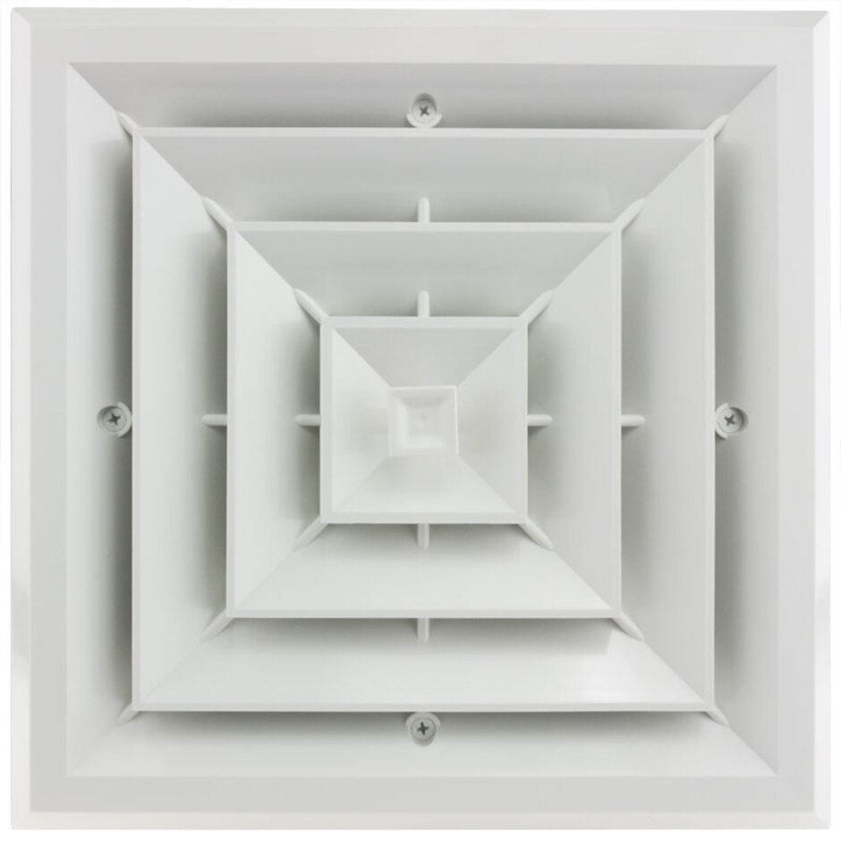 RectorSeal AirTec 81914 MV4 4-Way Ceiling Diffuser