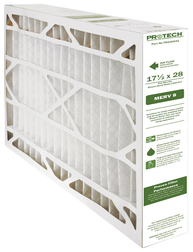 Rheem PD540041 Merv 8 Replacement Filter for [-]XGF-E17