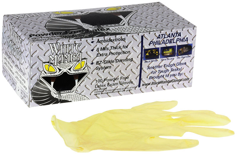 Rheem PFX110 Gloves - White Mamba Pwdrfree M