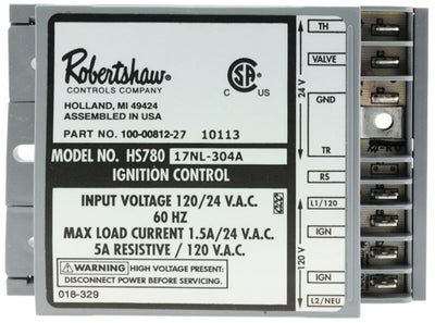 Rheem SP10758 Ignition Control CONFIG=20352-217031