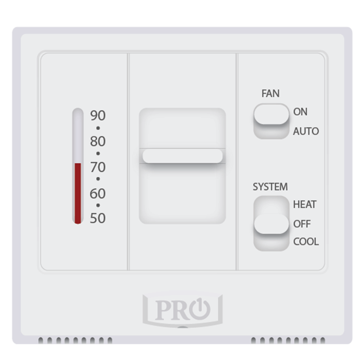 Rheem T501M Mechanical Non-Programmable Thermostat (Ge/hp: 1H/1C)