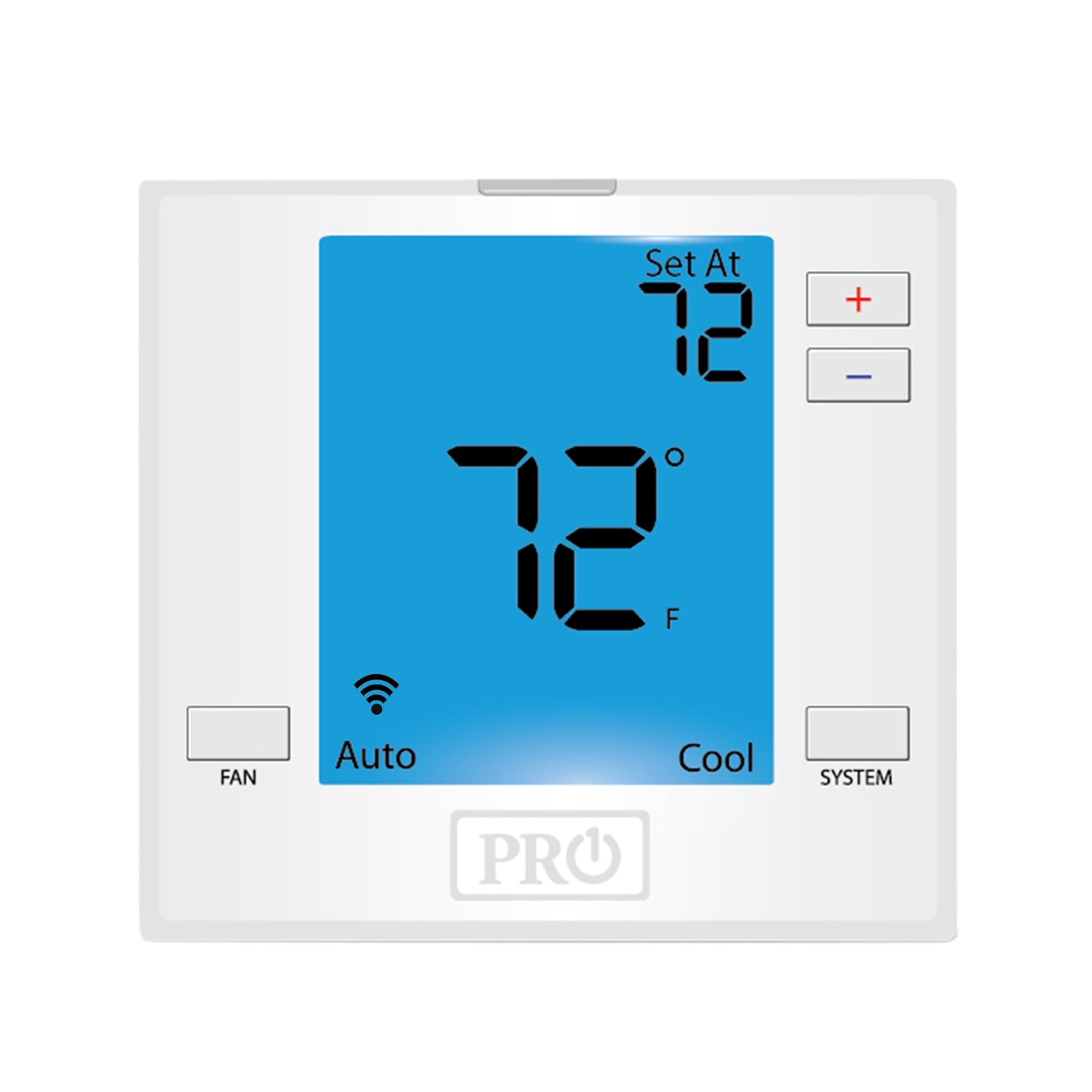 Rheem T751I PRO1 T751I Wifi Universal Programmable Thermostat (Ge: 3H/2C) & in. Disp