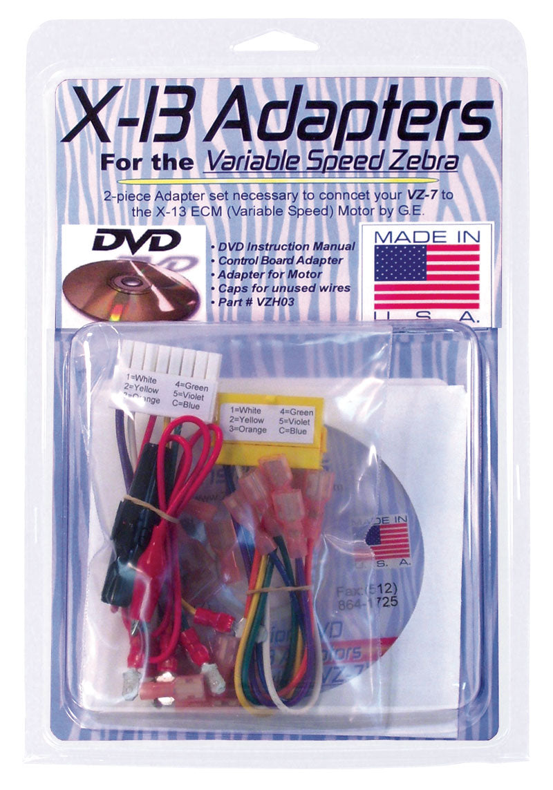 Rheem VZH03 X-13 Adapters for VZ-7