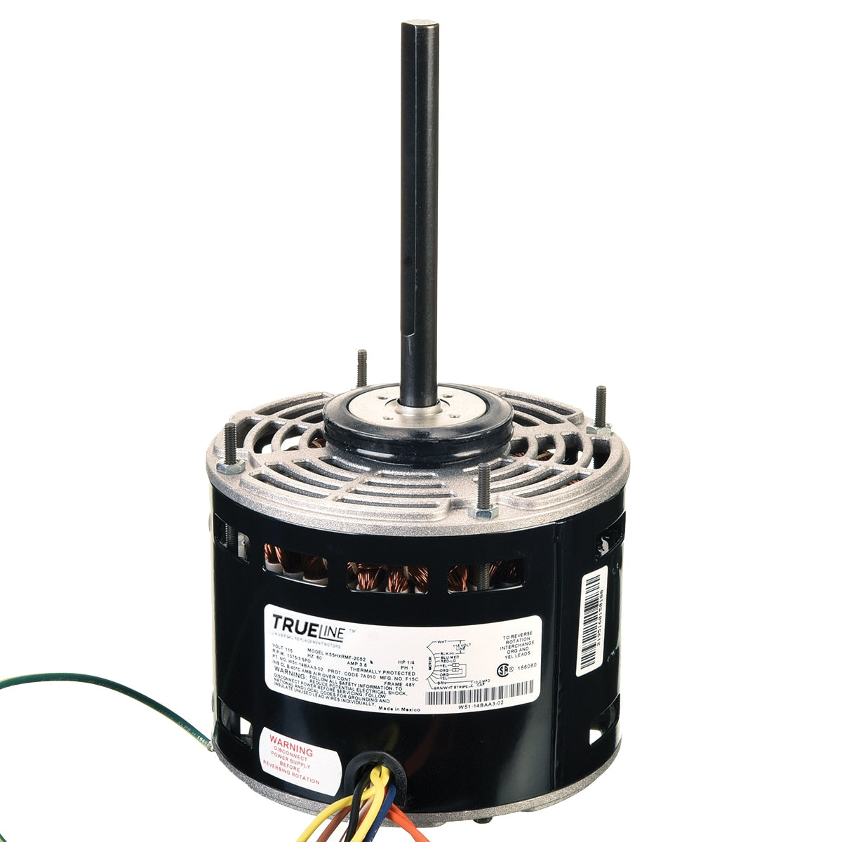 ProTech W51-14BAA3-02 Universal Blower Motor - 1/4 Hp 120/1/60 (1075 RPM/3 Speed)
