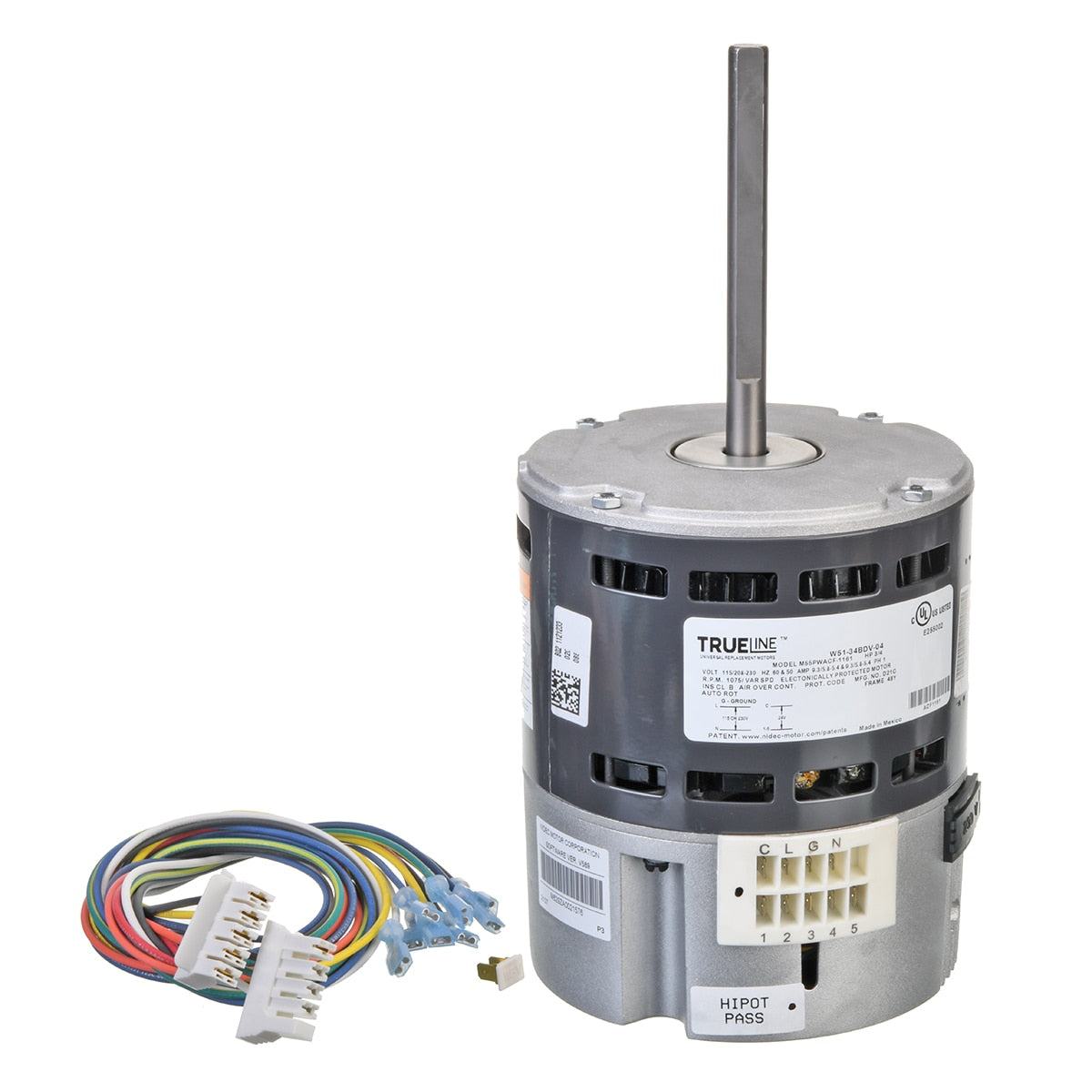 ProTech W51-34BDV-04 3/4 Hp Preprogrammed Selectech 115V/208-230V Reversing Sensing W/ Installation Harness