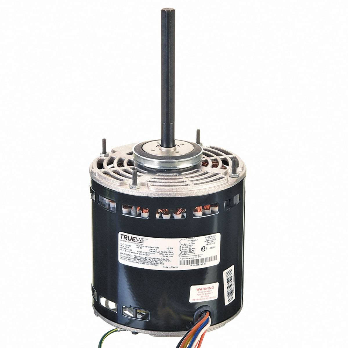ProTech W51-34BJA3-02 Universal Blower Motor - 3/4 Hp 208-230/1/60 (1075 RPM/3 Speed)