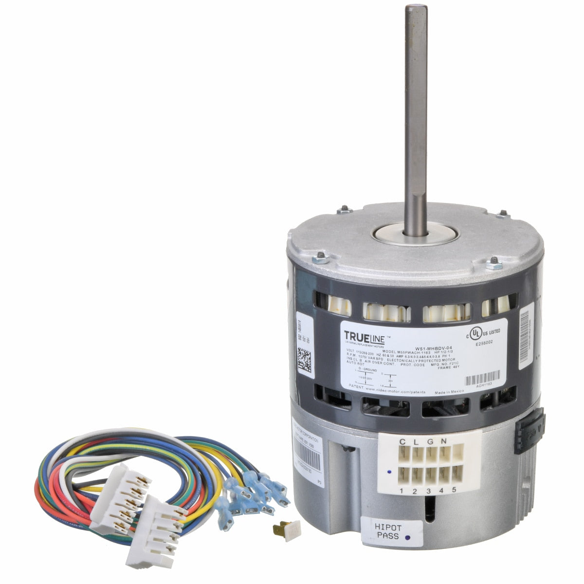 ProTech W51-MHBDV-04 1/2 - 1/3 Hp Preprogrammed Selectech 115V/208-230V Reversing Sensing W/ Installation Harness