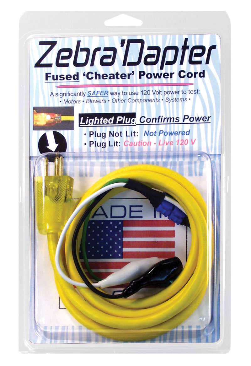 Rheem ZD001 Zebra Male Adapter Tester