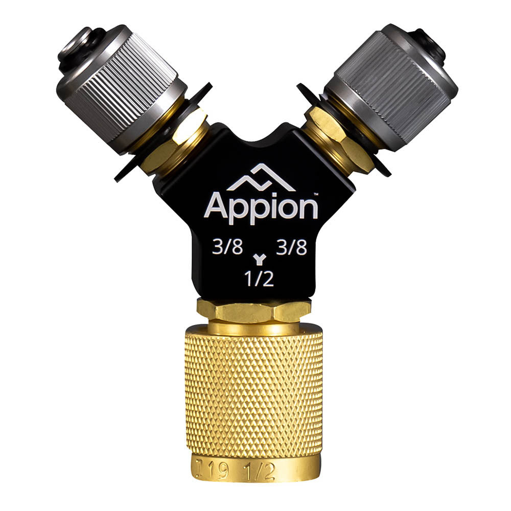 Appion SPDY12 MegaFlow Speed-Y - (2) 3/8in MFL to 1/2in FL