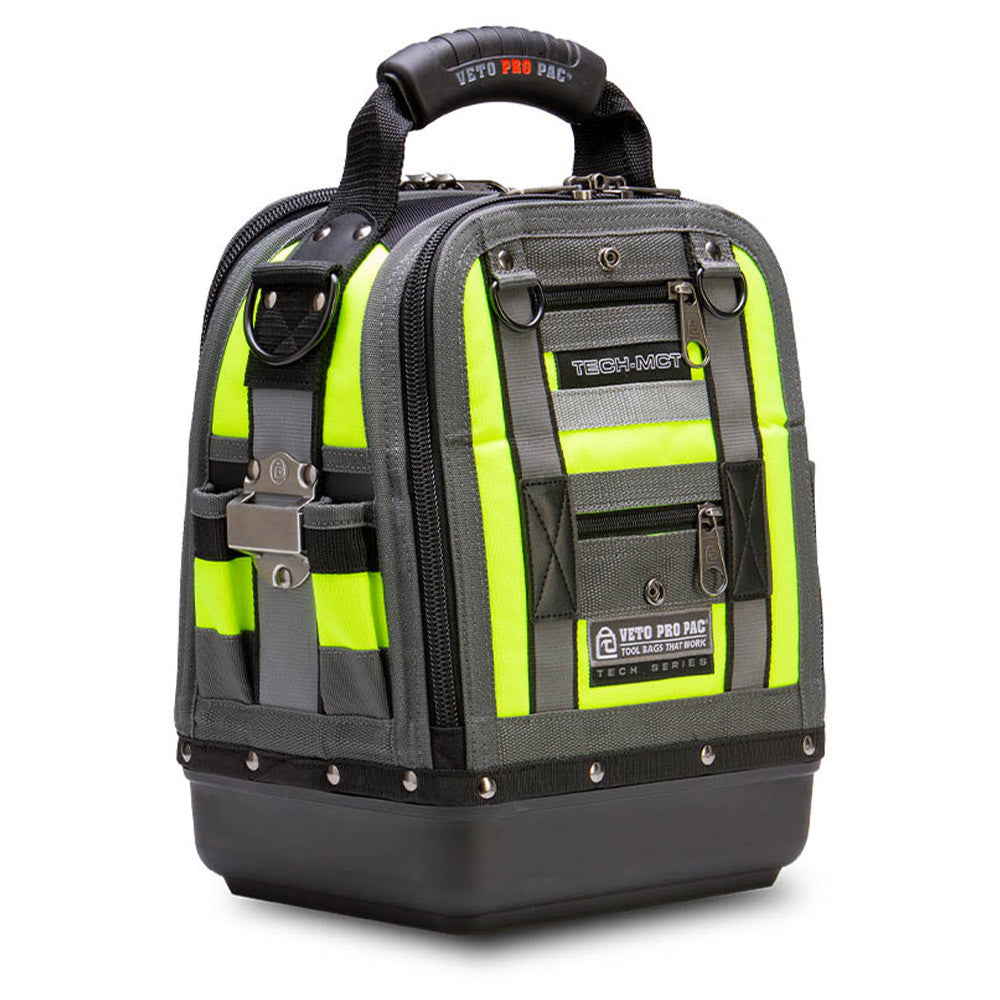 Veto Pro Pac TECH MCT HI-VIZ Yellow Compact Tool Bag