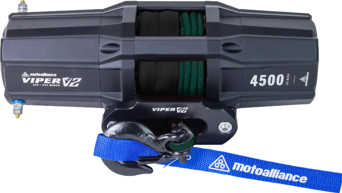 MotoAlliance VT4500_GR Viper ATV/UTV Winch V2 4500lbs New