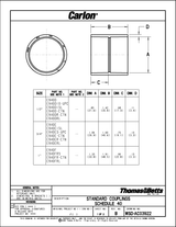 ABB CPL2 Coupling, 2" x 2-1/2" Slip Gray PVC Standard - view 2