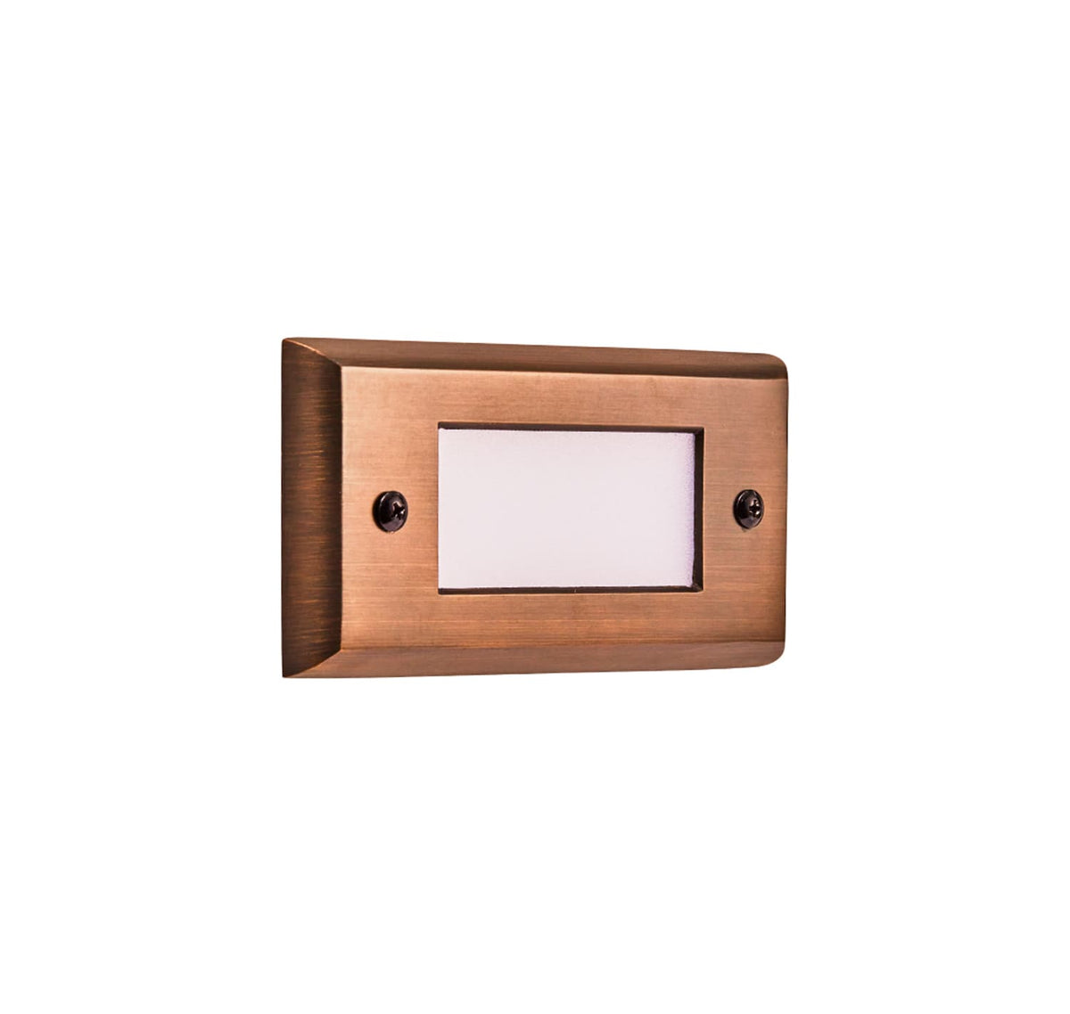 Alliance Outdoor Lighting SL26-LED SL26 Step Light Aged Brass Integrated LED 2700K