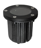 Brilliance LED BD-WL-MR16-FLAT-BK-NL Biscayne Flat Top Well Light, Black Brass, MR16, 2700K