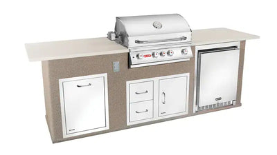 Bull 15737 Center Q Outdoor Kitchen Island Quartzsite