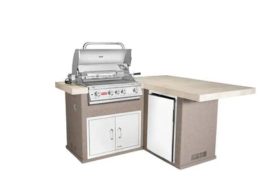 Bull 31046 Little Q Outdoor Kitchen Island Quartzsite