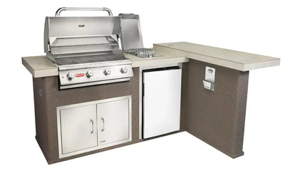 Bull 31026 Luxury Q Outdoor L-Shaped Kitchen & Grill Quartzsite