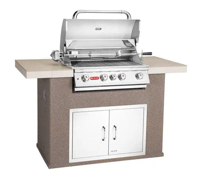 Bull 31005 Master Q Outdoor Kitchen & Stainless Steel Grill Rock