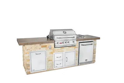 Bull 15743 Premier Q Outdoor Kitchen Island Quartzsite