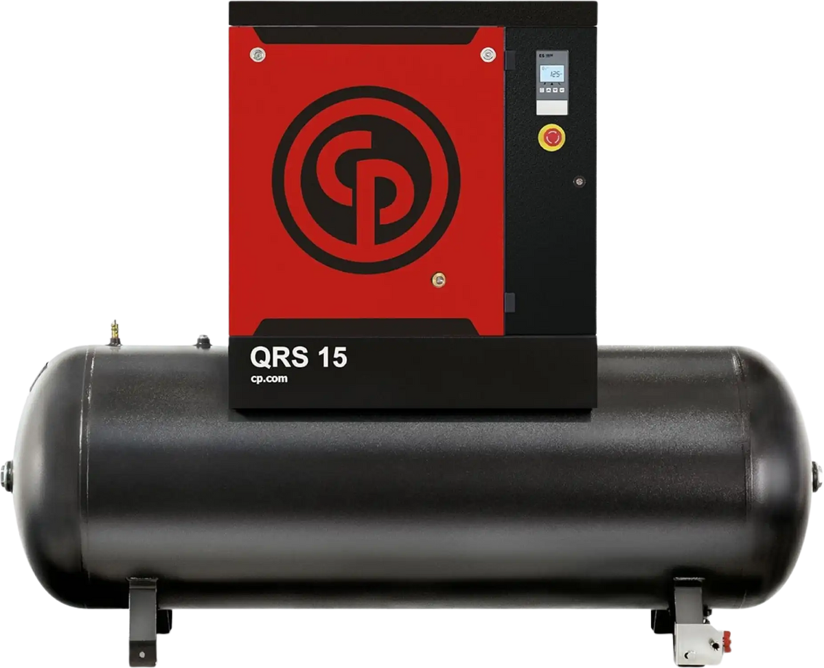 Chicago Pneumatic 4152023174 QRS-15 Rotary Screw Air Compressor 15HP 120 Gal. 3-Phase 230/460V New