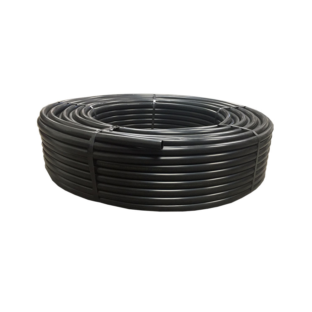 Cresline Plastic Pipe 18375 1-1/2" x 100' SIDR-19 High Surface Gloss HDPE Pipe, 100 psi Potable