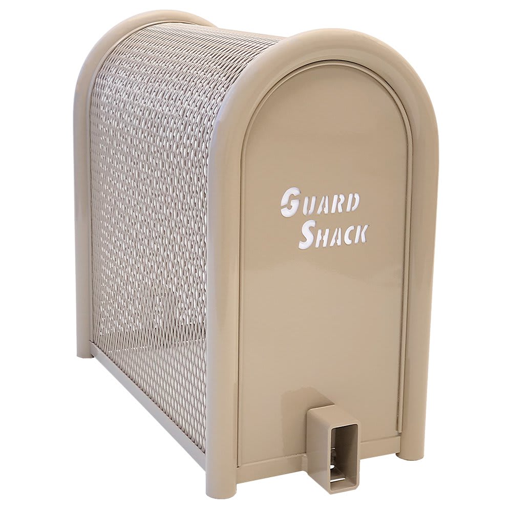 GuardShack GS-3 Hinged Backflow Enclosure 40" x 24" x 10" Steel, Forest Green
