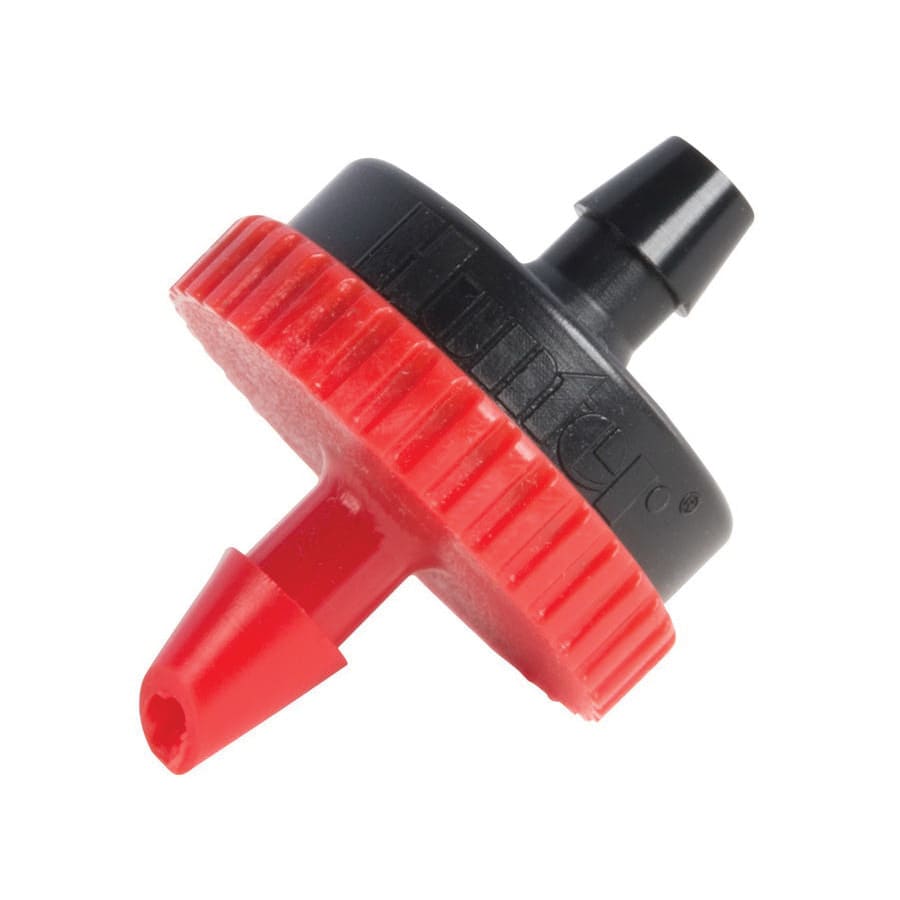 Hunter HE20B25 HE PointSourceDripEmitter, Red, 1/4 in. Barb, 2 gph