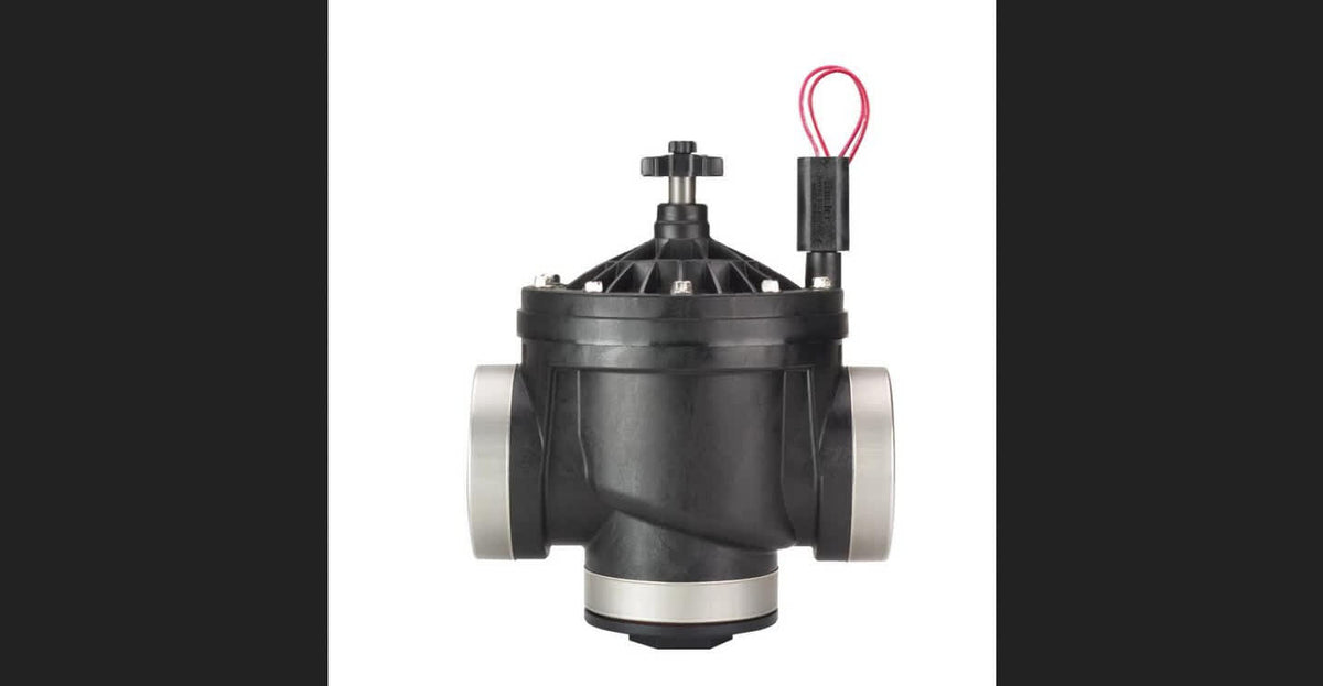 Hunter ICV301 ICV Inline/Angle Valve with Flow Control, 3" FNPT