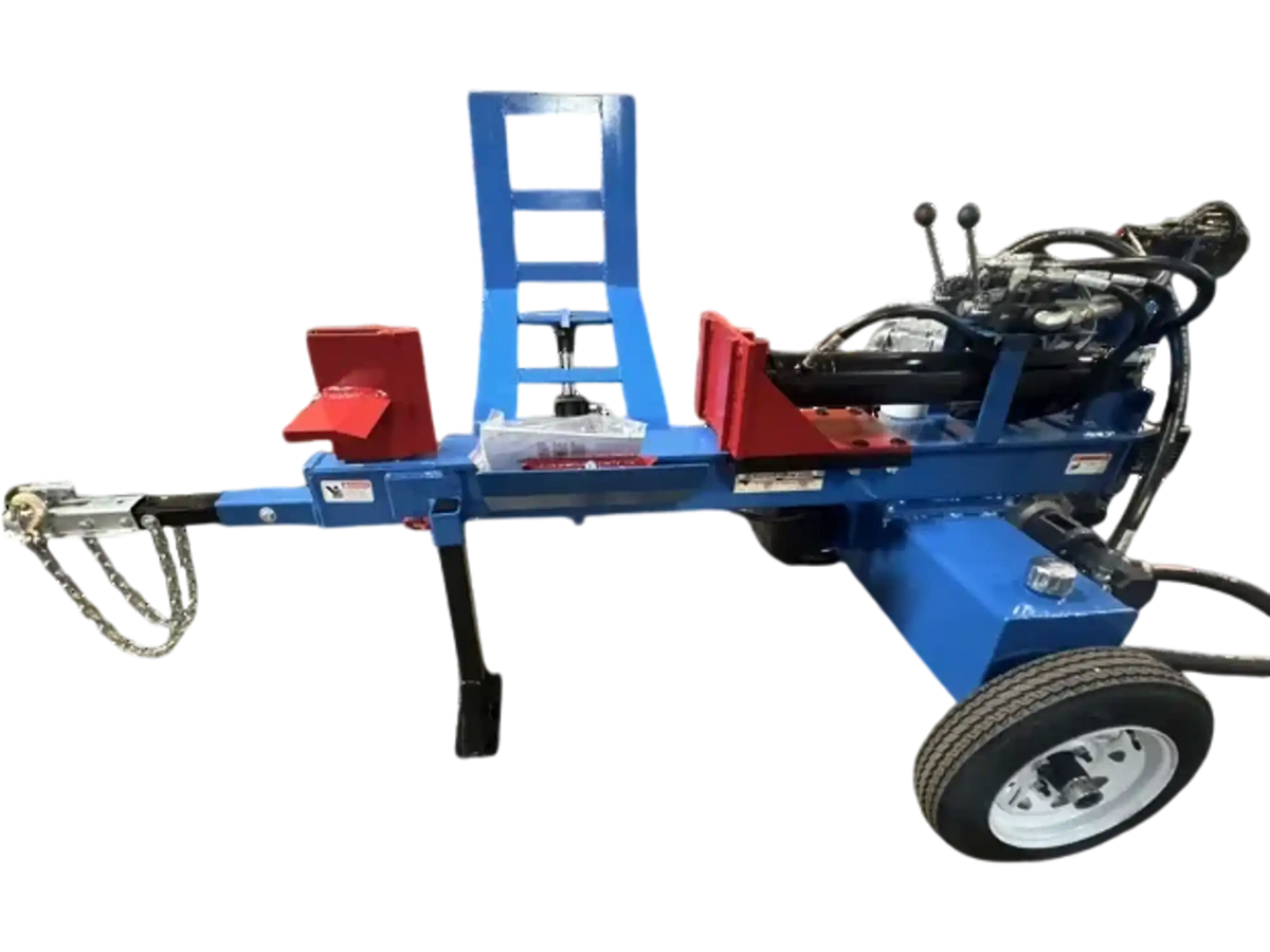 Ramsplitter HDFC-1 Log Splitter 30 Ton Heavy Duty Fast Cycle 16 HP DuroMax Engine Electric Start New