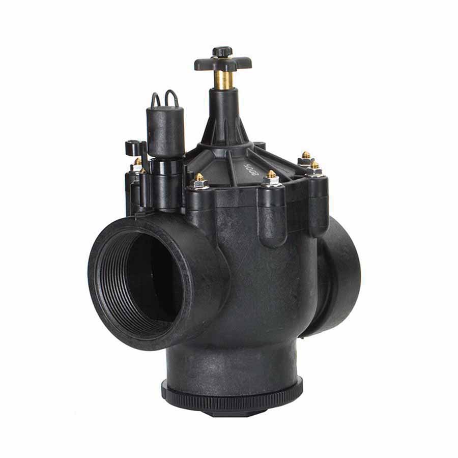 Irritrol 100P1 100 Globe/Angle Valve with Flow Control, 1" FNPT