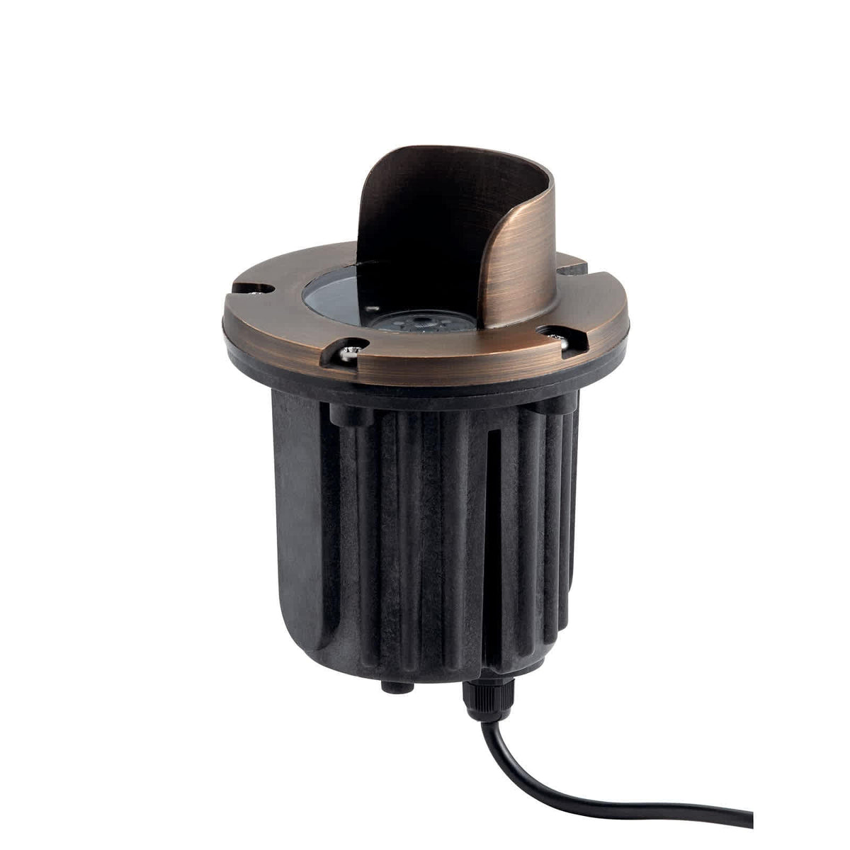 Kichler 15496CBR 15496 Well Light, Centennial Brass, MR16, Brass