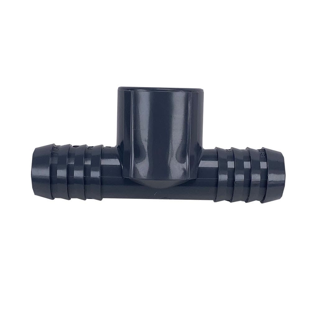 Lasco 1402-010 Combination Tee, 1" Insert x Insert x FPT Gray PVC