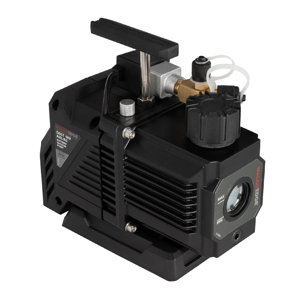 DeWalt COLT2 MalcoEdge 18V Cordless Vacuum Pump with Battery Adapters for Dewalt, Milwaukee, Makita, and Bosch, 2.0 Cfm, A2L/A3