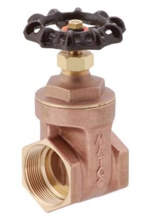 Matco Norca 514T07 1-1/2 Txt Br Gate Valve