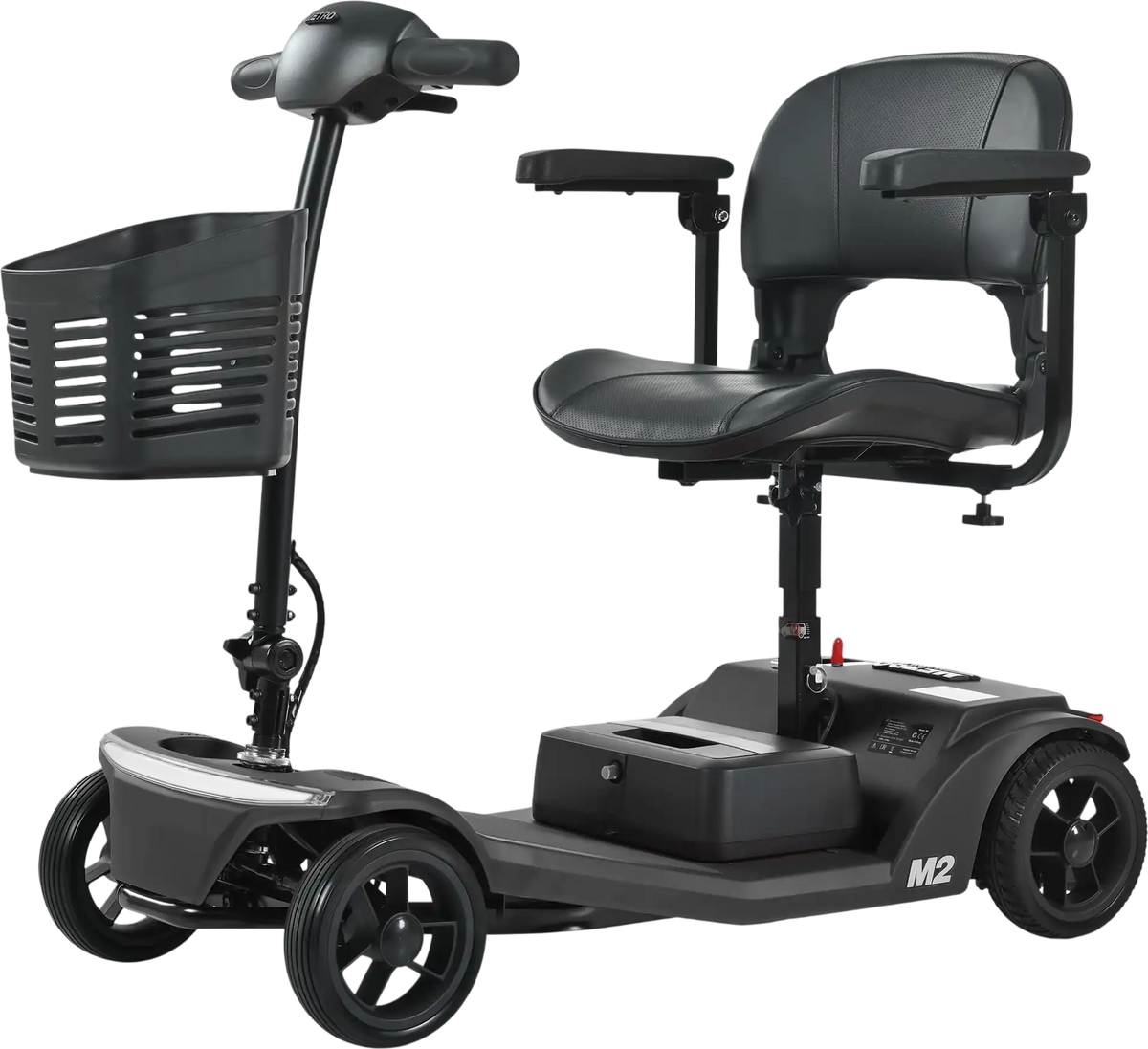 Metro Mobility M2 Mobility Scooter 4 Wheel Heavy Duty 20 Mile Range 5 MPH 24V New