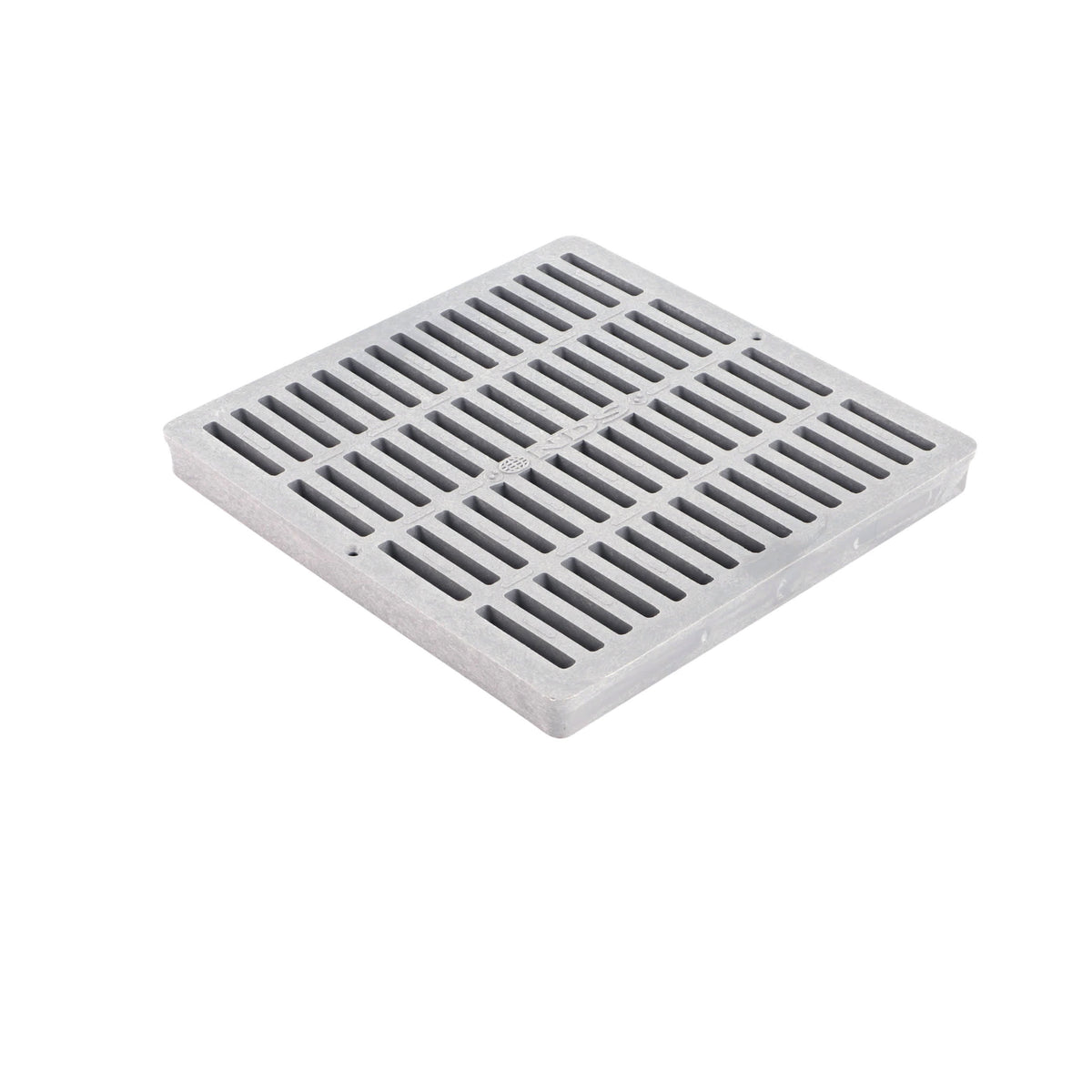 NDS 1210 12" x 12" Square Catch Basin Grate, Gray