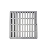 NDS 1210 12" x 12" Square Catch Basin Grate, Gray - view 2