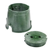 NDS 312BC Pro-Spec 10" Round Valve Box Overlapping HDPE Green - view 2