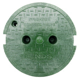 NDS 312BC Pro-Spec 10" Round Valve Box Overlapping HDPE Green - view 3