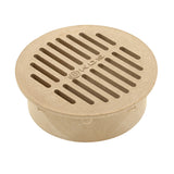 NDS 60S 6" Round Drain Grate, Sand