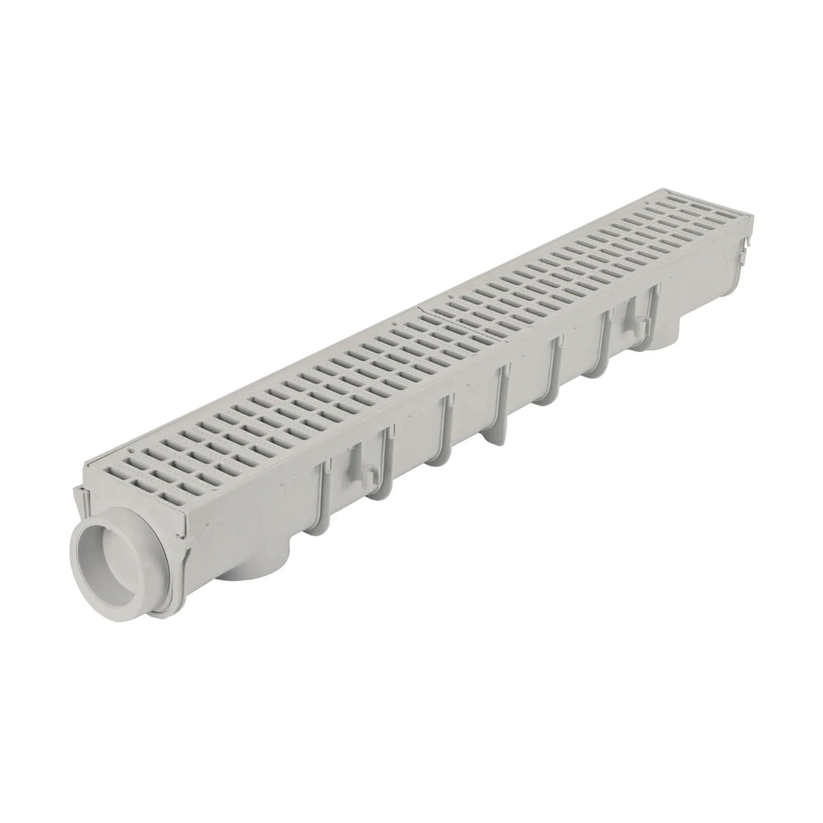 NDS 864 5" Pro Channel Drain Kit, Gray