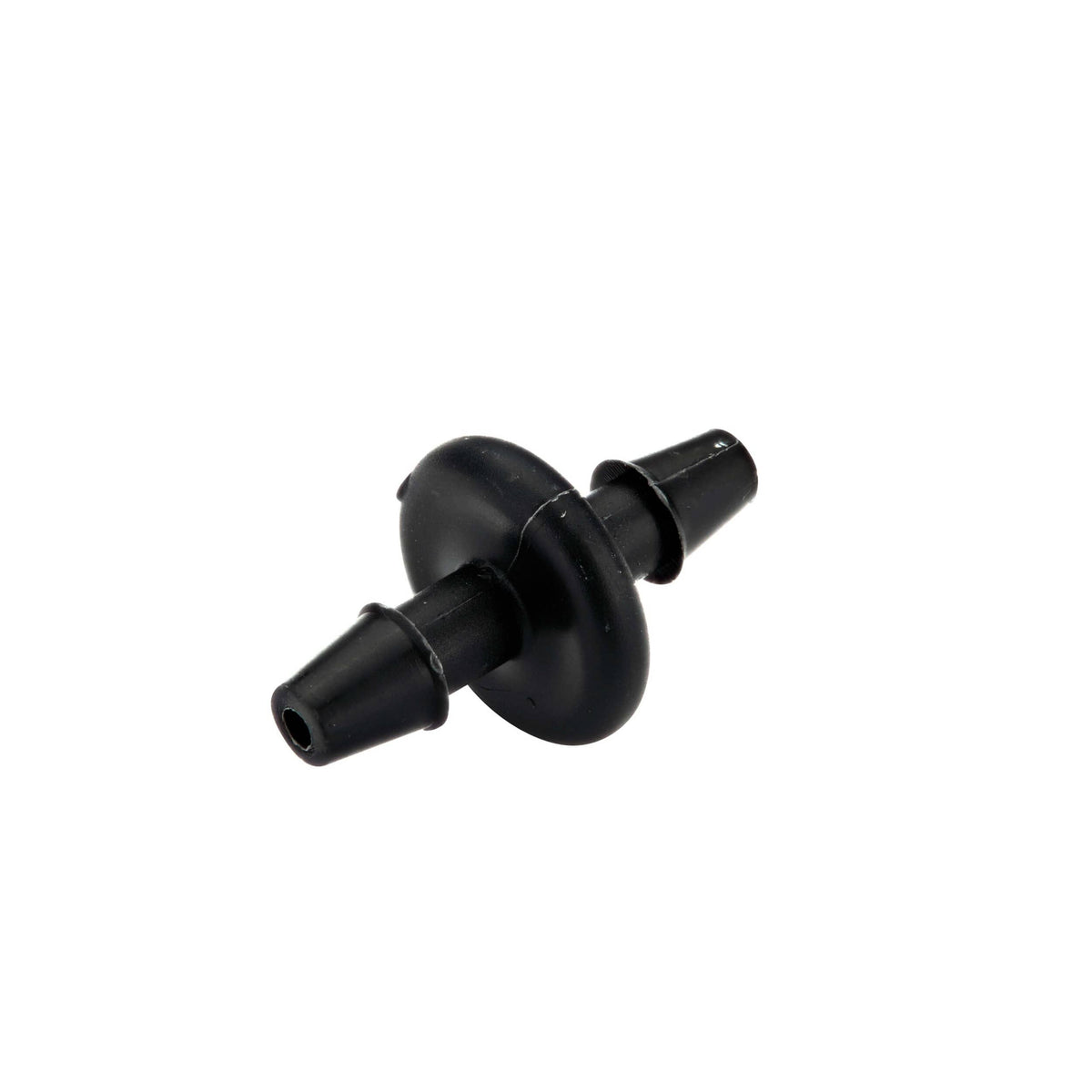 NDS C 125 Connector, 1/8" Barb PVC Black 21D1 Series