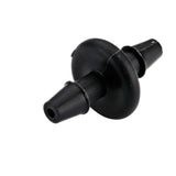 NDS C 125 Connector, 1/8" Barb PVC Black 21D1 Series - view 3