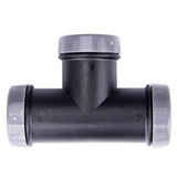 NDS CT 900 Tee, 3/4" Compression PVC Gray 21D1 Series - view 2
