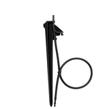 NDS TA 24-4 Stake Assembly, Black, 24"
