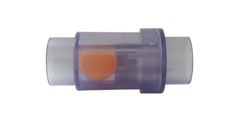 Supco NPC112H Negative Pressure Trap 1.5" x 1.5" Clear - Horizontal