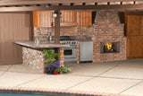 Outdoor Lifestyles Villawood 42" Outdoor Wood-Burning Fireplace – view 3